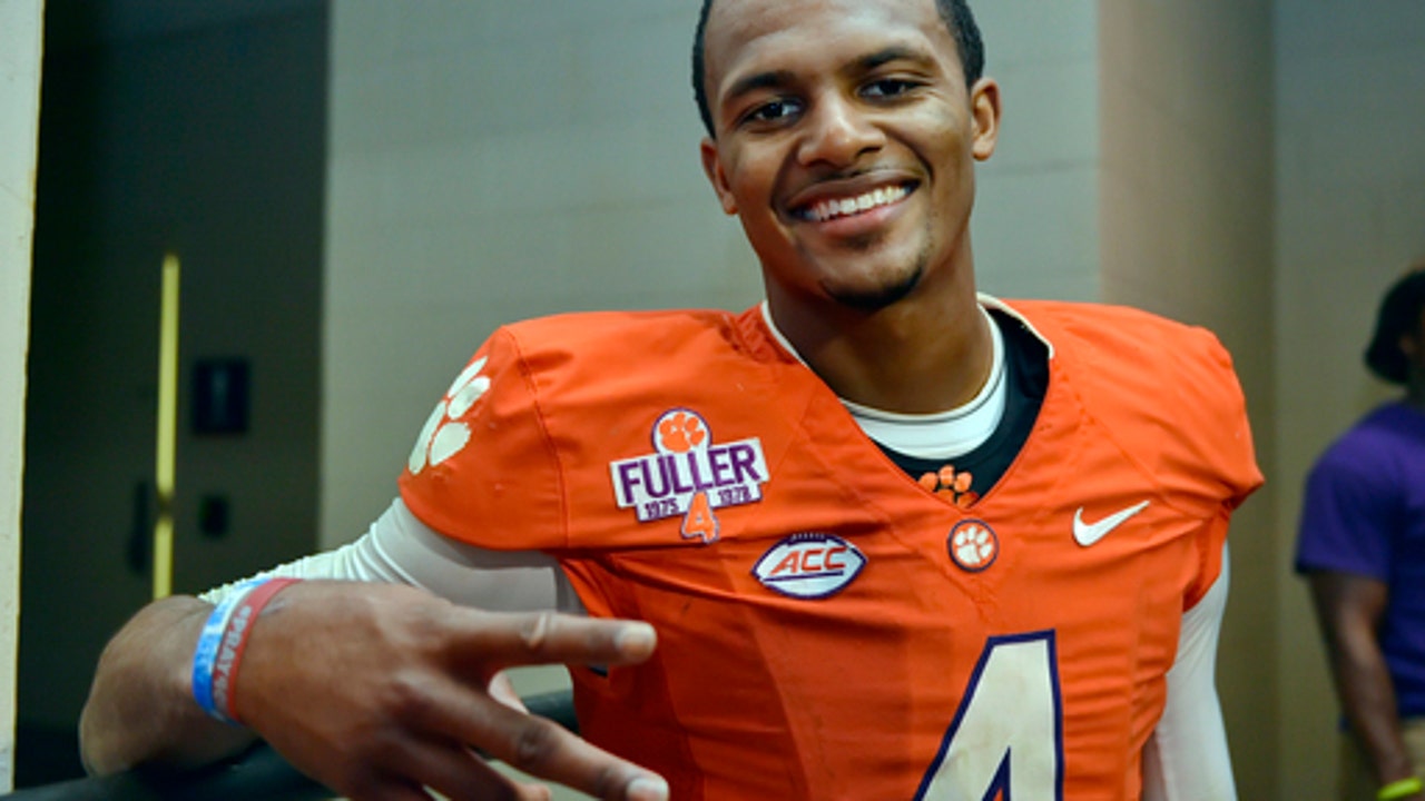 Clemson QB Watson says he's ready for glare of the spotlight
